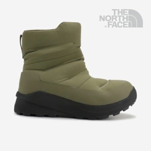 ＊THE NORTH FACE｜Nuptse Down Bootie II WP/ ノース フェイス/ヌプシ ダウン ブーティ 2 ウォータープルーフ/ミリタリーオリーブ×TNF