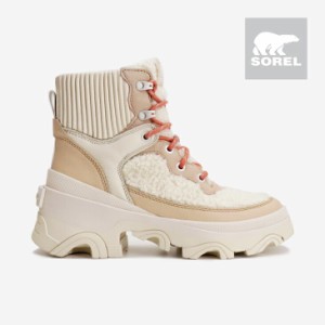 ・SOREL｜W Brex Boot Cozy Lace WP/ ソレル/ブレックス ブーツ コージー レース ウォータープルーフ/ノバサンドｘシーソルト #