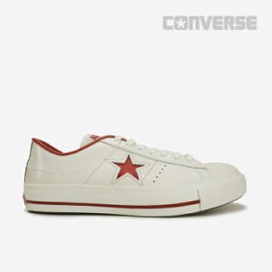 ・CONVERSE｜Japan Made One Star J/ コンバース/ワン スター 日本製/ホワイトｘレッド #