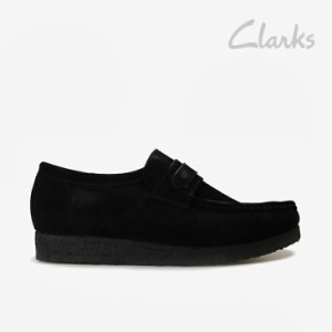 ・CLARKS｜Wallabee Loafer Suede/ クラークス/ワラビー ローファー スウェード/ブラック #