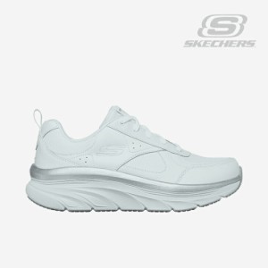 ＊SKECHERS｜W D’Lux Walker-Timeless Path/ スケッチャーズ/ディー ラックス ウォーカー タイムレス パス/ホワイトｘシルバー #