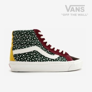 ＊VANS Anaheim Factory｜Sk8-Hi 38 DX/ ヴァンズ アナハイム ファクトリー/スケートハイ/OGコードｘフローラルマルチ #