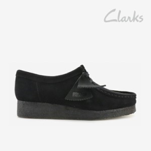 ・CLARKS｜W Wallabee/ クラークス/ワラビー スウェード/ブラック #