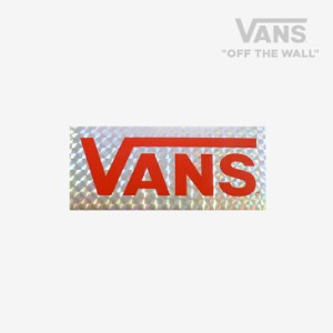 ・VANS｜FLV Logo Sticker/ ヴァンズ/FLV ロゴ ステッカー/レッド #