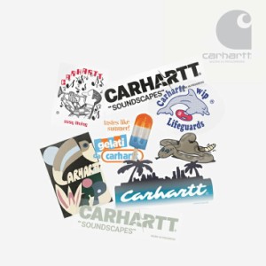 ・CARHARTT WIP｜Sticker Bag/ カーハート/ステッカー バッグ 10P/マルチカラー #