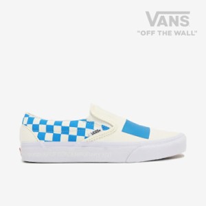 ＊VANS｜Classic Slip-On MOCA/ ヴァンズ/クラシック スリッポン MOCA/ロゴｘシアン #