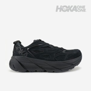 ・HOKA ONE ONE｜Clifton L Suede/ ホカ オネ オネ/クリフトン エル スエード/ブラック #