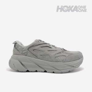 ・HOKA ONE ONE｜Clifton L Suede/ ホカ オネ オネ/クリフトン エル スエード/ライムストーン #