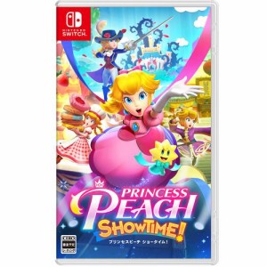 【新品】Nintendo Switch ソフト プリンセスピーチ Showtime！【即日発送、土、祝日発送 】【ネコポス全国送料無料】