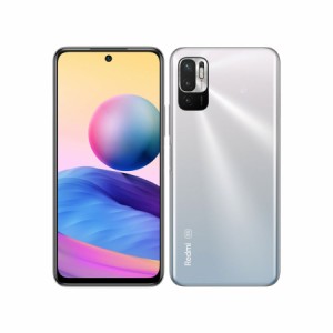 【新品未使用】Xiaomi Redmi Note 10 JE XIG02 クロームシルバー AU版SIMロック解除済【即日発送、土、祝日発送 】【送料無料】