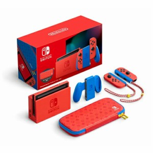 【新品】Nintendo Switch マリオレッド×ブルー セットJOY-Con 任天堂 ゲーム機【即日発送、土、祝日発送 】【送料無料】