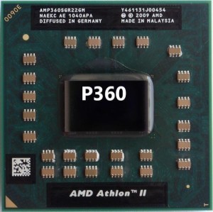 AMD Athlon II P360 2300MHz 2512kB 1600MHz 25W Socket S1G4 AMP360SGR22GM 中古