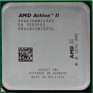 AMD Athlon II X4 641 4C 2.8GHz 41MB DDR3-1866 100W AD641XWNZ43GX 中古