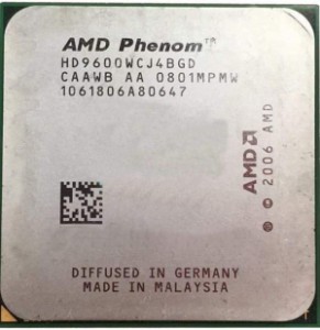 AMD Phenom X4 9600 Archived B2 2.3GHz 4x 512KB 2MB 1.8GHz 95W AM2+ 中古