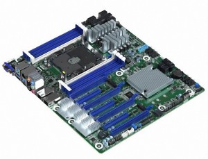 ASRock WC621D8A-2T Intel C621 Socket P SSI CEB LGA3647 Motherboard 中古