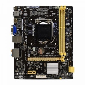 ASUS H81M-K LGA 1150 Intel H81 SATA 6Gb/s USB 3.1 uATX Intel Motherboard 中古