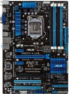 ASUS P8Z77-V LX2 Computer Motherboard LGA 1155 DDR3 Fit for Intel Z77 P8Z77 Desktop Mainboard 中古