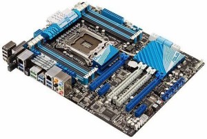 ASUS P9X79 DELUXE LGA 2011 Intel X79 SATA 6Gb/s USB 3.0 ATX Intel Motherboard 中古