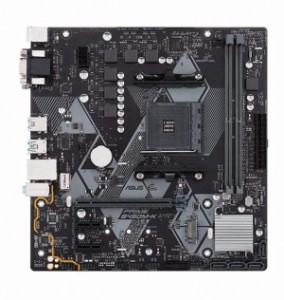 ASUS PRIME B450M-K AM4 AMD B450 SATA 6Gb/s USB 3.1 Micro ATX AMD Motherboard 中古