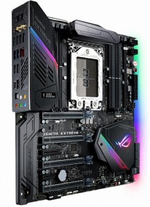 ASUS ROG ZENITH EXTREME AMD X399 DDR4 USB 3.1 EATX Motherboard 中古