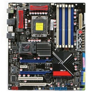 ASUS Rampage II Extreme LGA 1366 Intel X58 ATX Intel Motherboard 中古