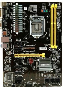 BIOSTAR TB85 LGA 1150 Intel B85 SATA 6Gb/s USB 3.0 ATX Intel Motherboard 中古