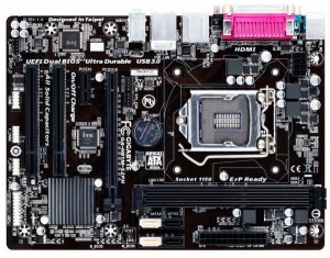 GIGABYTE H81M-S2PH LGA 1150 Intel H81 HDMI SATA 6Gb/s USB 3.0 Micro ATX Intel Motherboard 中古