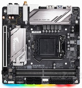 GIGABYTE Z390 I AORUS PRO WIFI LGA 1151 (300 Series) Intel Z390 SATA 6Gb/s Mini ITX Intel Motherboard 中古