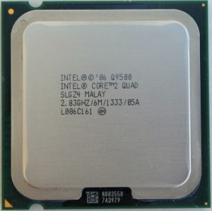 Intel Core 2 Quad Q9500 SLGZ4 4C 2.83GHz 3MB 95W LGA775 中古