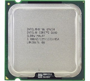 Intel Core 2 Quad Q9650 SLB8W 4C 3GHz 6MB 95W LGA775 AT80569PJ080N 中古