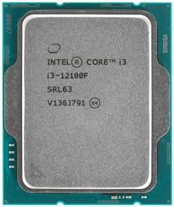 Intel Core i3-12100F SRL63 4C 3.3GHz 12MB 58W LGA1700 CM8071504651013 中古