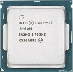 Intel Core i3-6100 SR2HG 2C 3.7GHz 3MB 51W LGA1151 BX80662I36100 中古