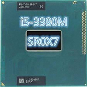 Intel Core i5-3380M SR0X7 2C 2.9GHz 3MB 35W Socket G2 AW8063801109500 中古