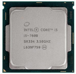 Intel Core i5-7600 SR334 4C 3.5GHz 6MB 65W LGA1151 BX80677I57600K 中古