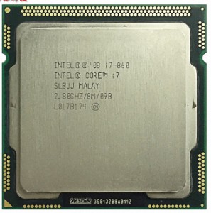 Intel Core i7-860 SLBJJ 4C 2.8GHz 8 MB 95W LGA1156 中古