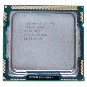 Intel Core i7-875K SLBS2 4C 2.93GHz 8MB 95W LGA1156 中古