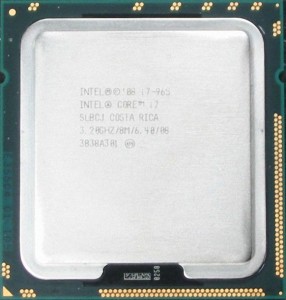 Intel Core i7-965 SLBCJ 4C 3.2GHz 8MB 130W LGA1366 BX80601965 中古