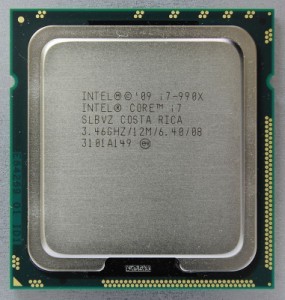 Intel Core i7-990X SLBVZ 6C 3.47GHz 12MB 130W LGA1366 AT80613005931AA 中古