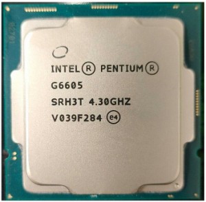 Intel Pentium Gold G6605 SRH 2C 4.3GHz 4MB 58W LGA1200 中古