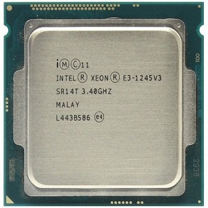 Intel Xeon E3-1245 v3 SR1 4C 3.4GHz 8MB 84W LGA1150 中古