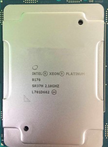 Intel Xeon Platinum 8170 SR37H 26C 2.1GHz 2.8/3.7GHz 35.75MB 165W LGA3647 DDR4-2666
