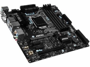 MSI B150M Mortar LGA 1151 Intel B150 HDMI SATA 6Gb/s USB 3.1 Micro ATX Intel Motherboard 中古