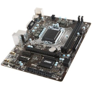 MSI B150M Nano LGA1151 DDR4 support 6th/7th Intel Processor Motherboard 中古