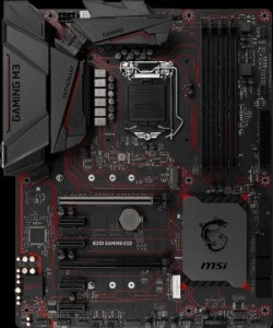 MSI B250 GAMING M3 LGA 1151 Intel B250 HDMI SATA 6Gb/s USB 3.1 ATX Motherboard 中古