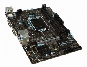 MSI B250M ICAFE LGA1151 DDR4 Support 7th/6th Intel Core TM / Pentium/ Celeron Processor Motherboard 中古