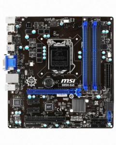 MSI B85M-E45 LGA 1150 Intel B85 HDMI SATA 6Gb/s USB 3.0 Micro ATX Intel Motherboard 中古