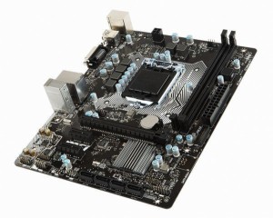 MSI H110M PRO-D LGA 1151 Intel H110 SATA 6Gb/s USB 3.1 Micro ATX Intel Motherboard 中古