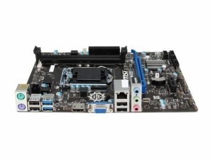 MSI H81M-E33 LGA 1150 Intel H81 HDMI SATA 6Gb/s USB 3.0 Micro ATX Intel Motherboard