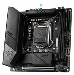 MSI MEG Z490I UNIFY LGA 1200 Intel Z490 SATA 6Gb/s Mini ITX Intel Motherboard 中古