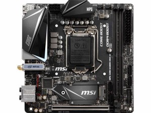 MSI MPG Z390I GAMING EDGE AC LGA 1151 (300 Series) Intel Z390 HDMI SATA 6Gb/s USB 3.1 Mini ITX Intel Motherboard 中古